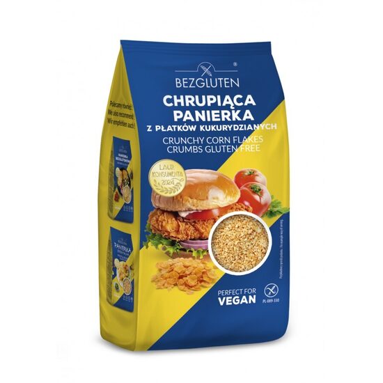 Kraukšķīgas bezglutēna kukurūzas pārslas panēšanai 250g